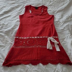 Super cute crochet bottom dress